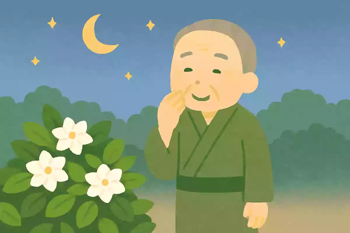 薄月夜 花くちなしの 匂いけり