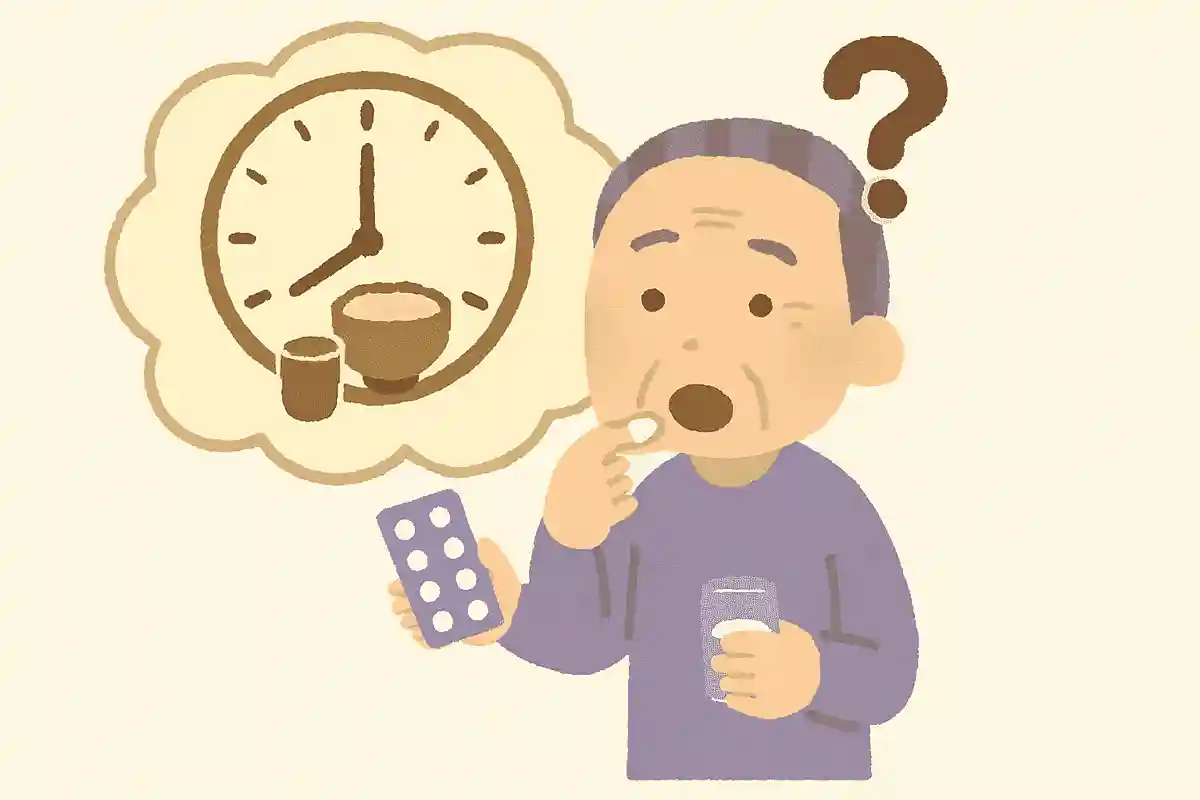 薬の飲み方の「食間」とはいつのことでしょうか?