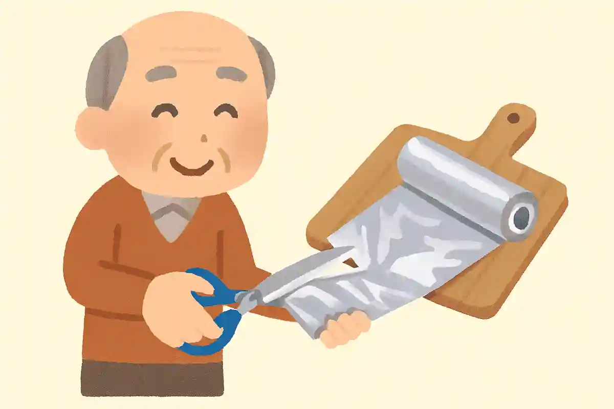 切れにくくなったハサミは、家庭の台所などにあるものを切ると復活します。あるものとは何でしょうか？