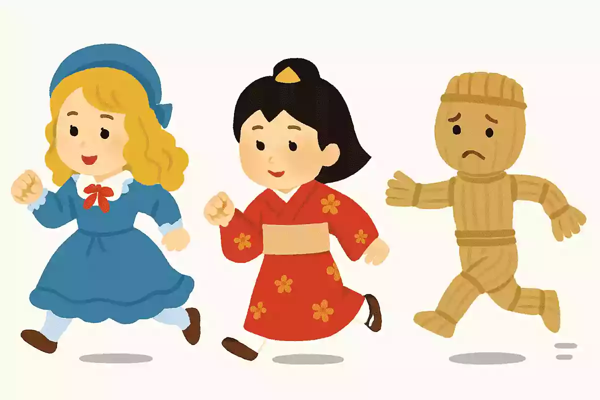 フランス人形、日本人形、わら人形の中で、一番かけっこが遅いのはどれでしょうか?