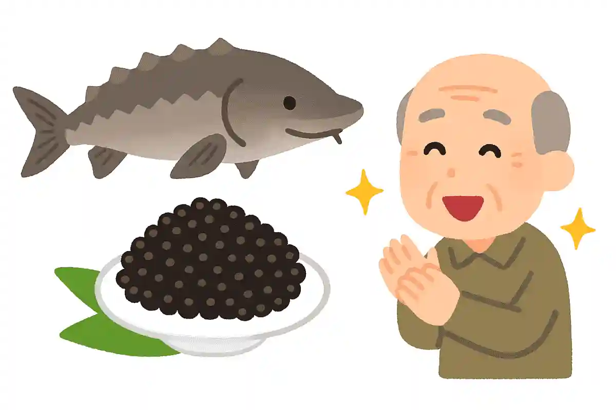 世界三大珍味と言われるキャビアは何の卵?