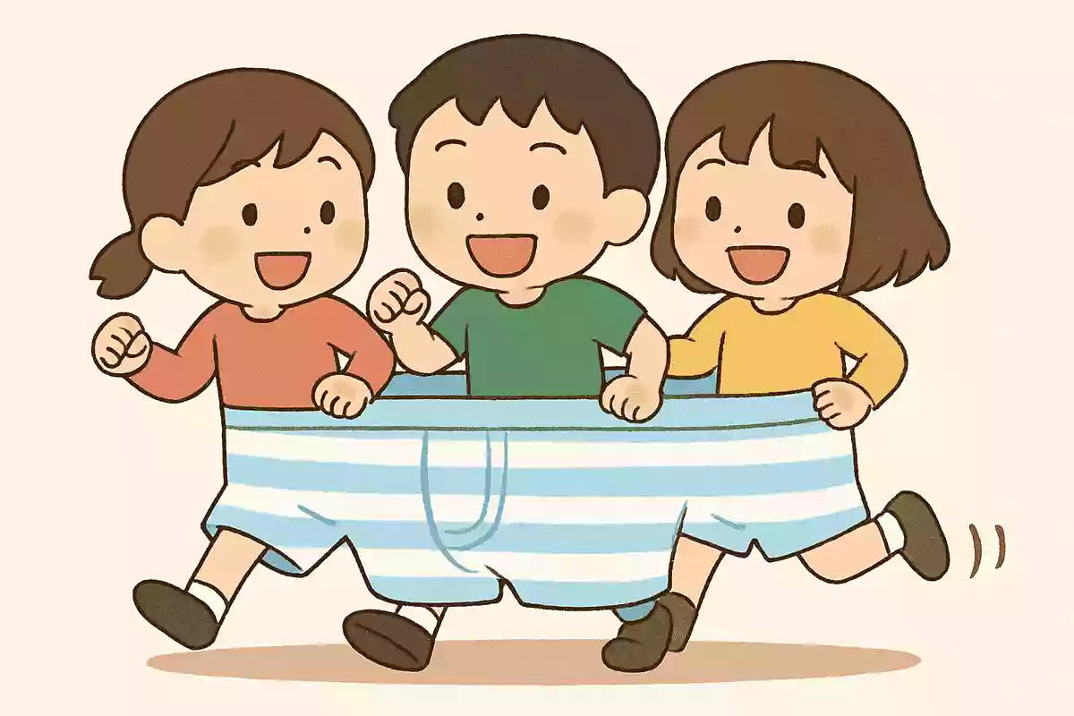 【デカパン競争】デカパンを使った楽しい競技
