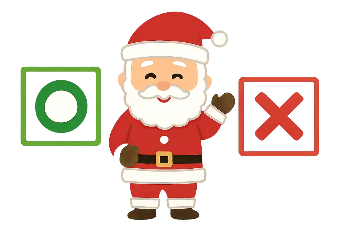 クリスマスの挨拶といえば、メリークリスマス。〇か✖か。