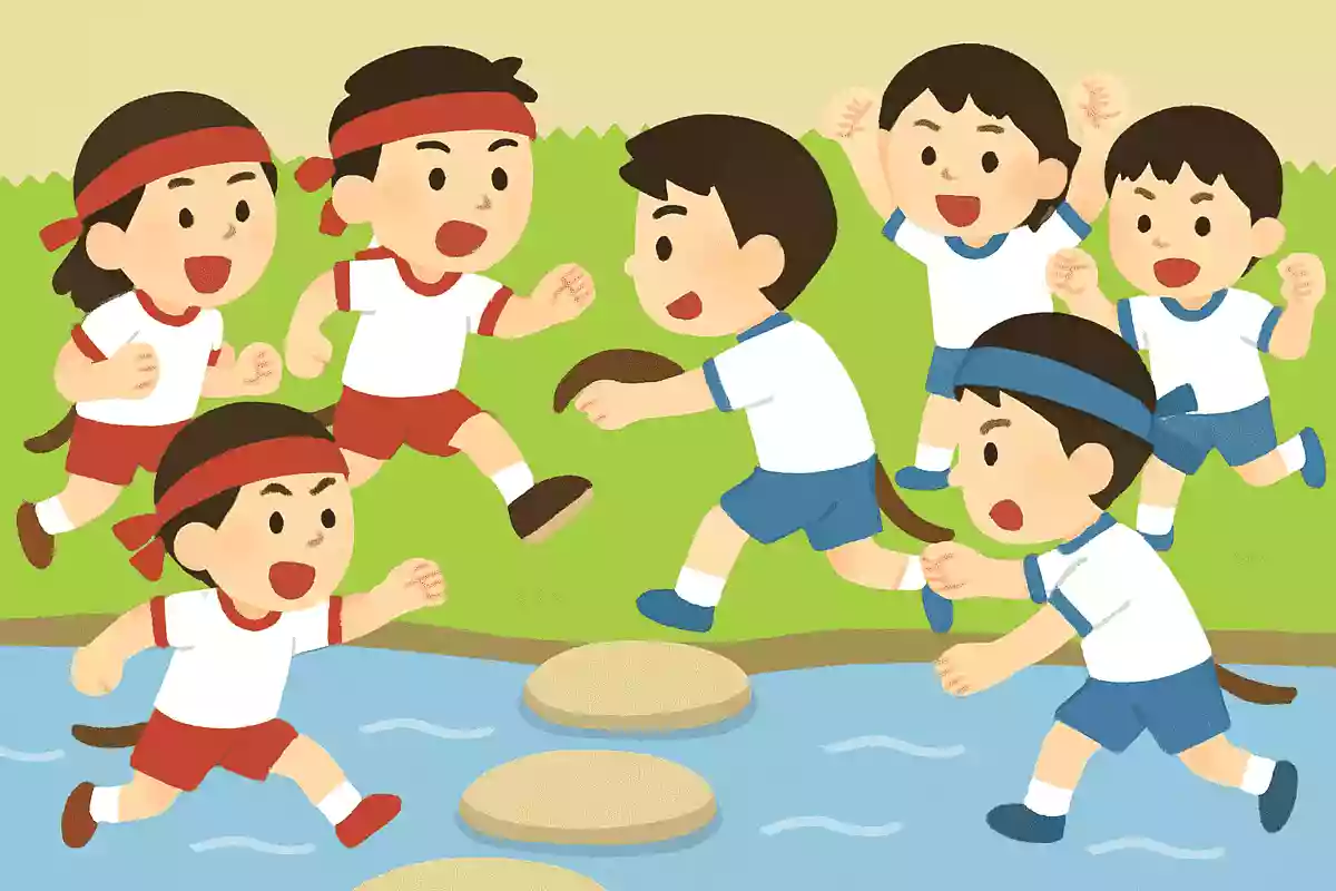 川渡りしっぽ取り