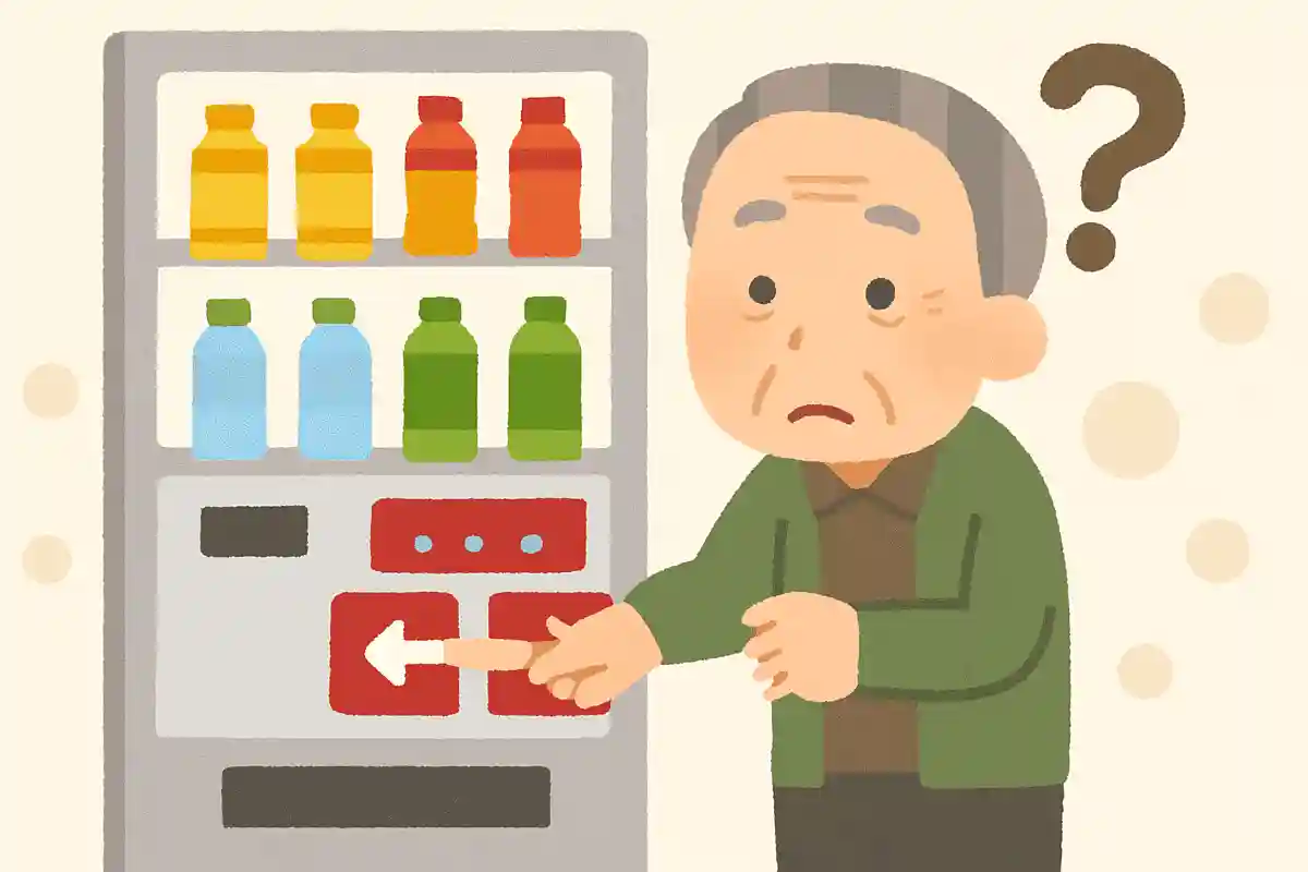 自販機のボタンを左右同時に押した場合、どちらの商品が出てくるでしょうか?