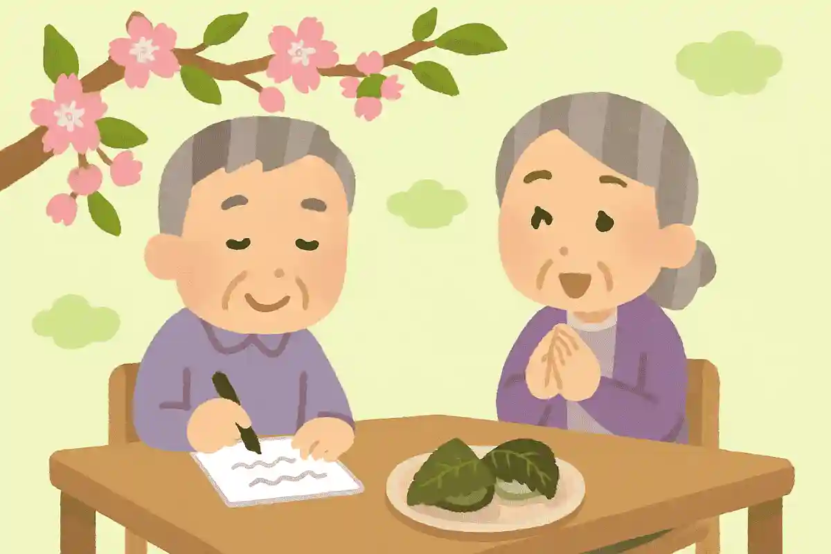 葉ざくらや 奈良に二日の 泊り客