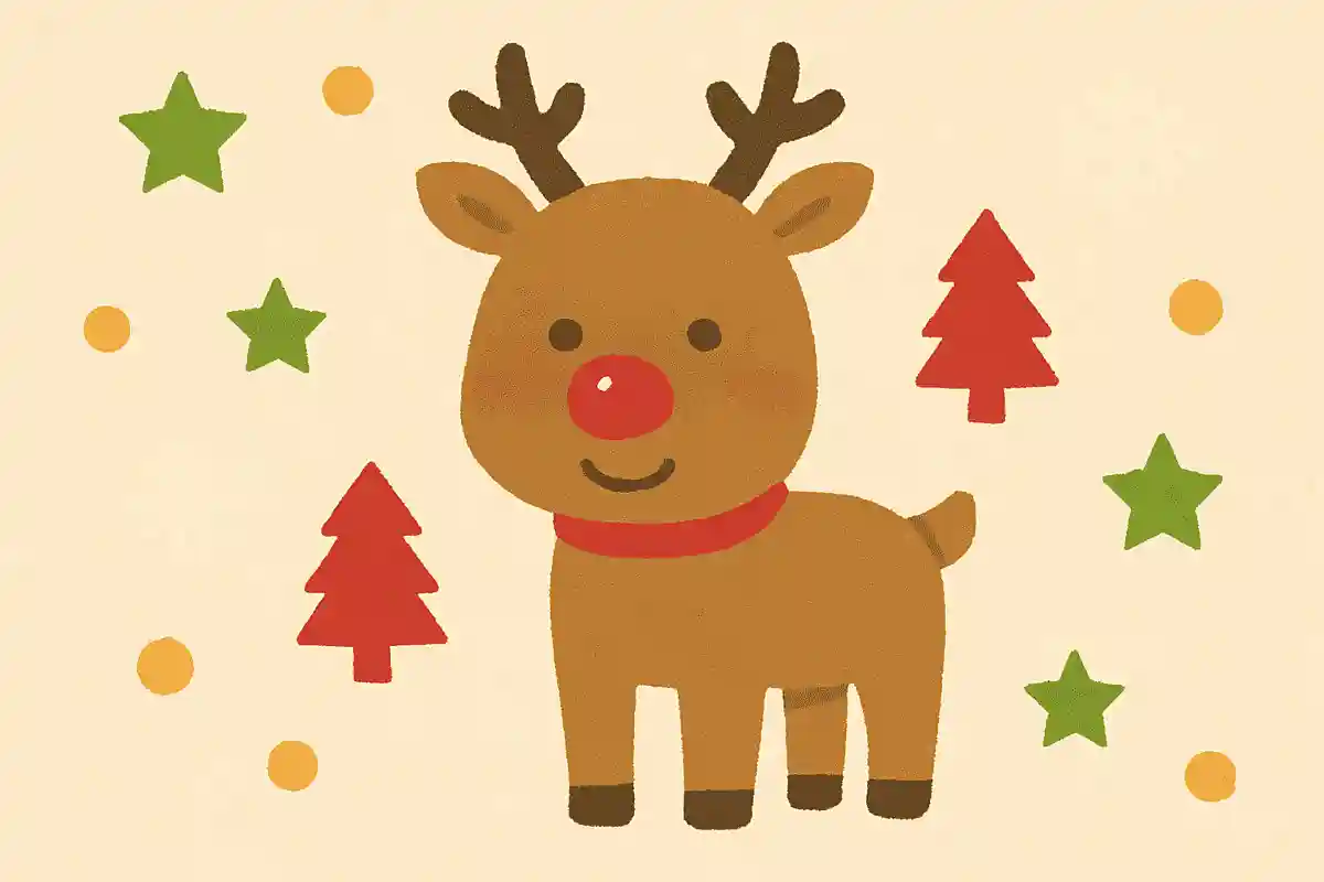 童謡『赤鼻のトナカイ』に登場するトナカイの名前はなんでしょう？