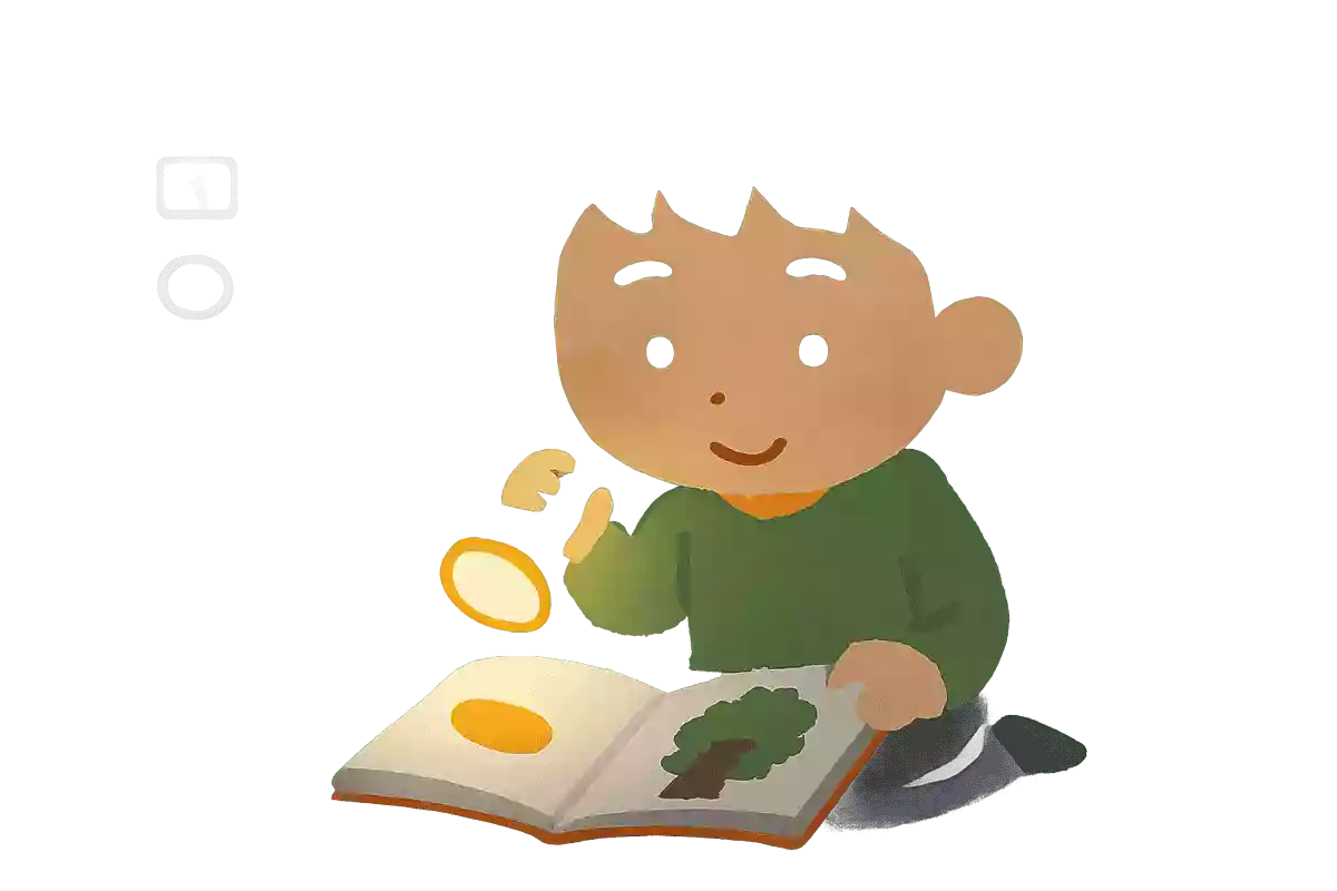 停電になり、電気が点きません。それでも絵本は読めます。なぜでしょうか？