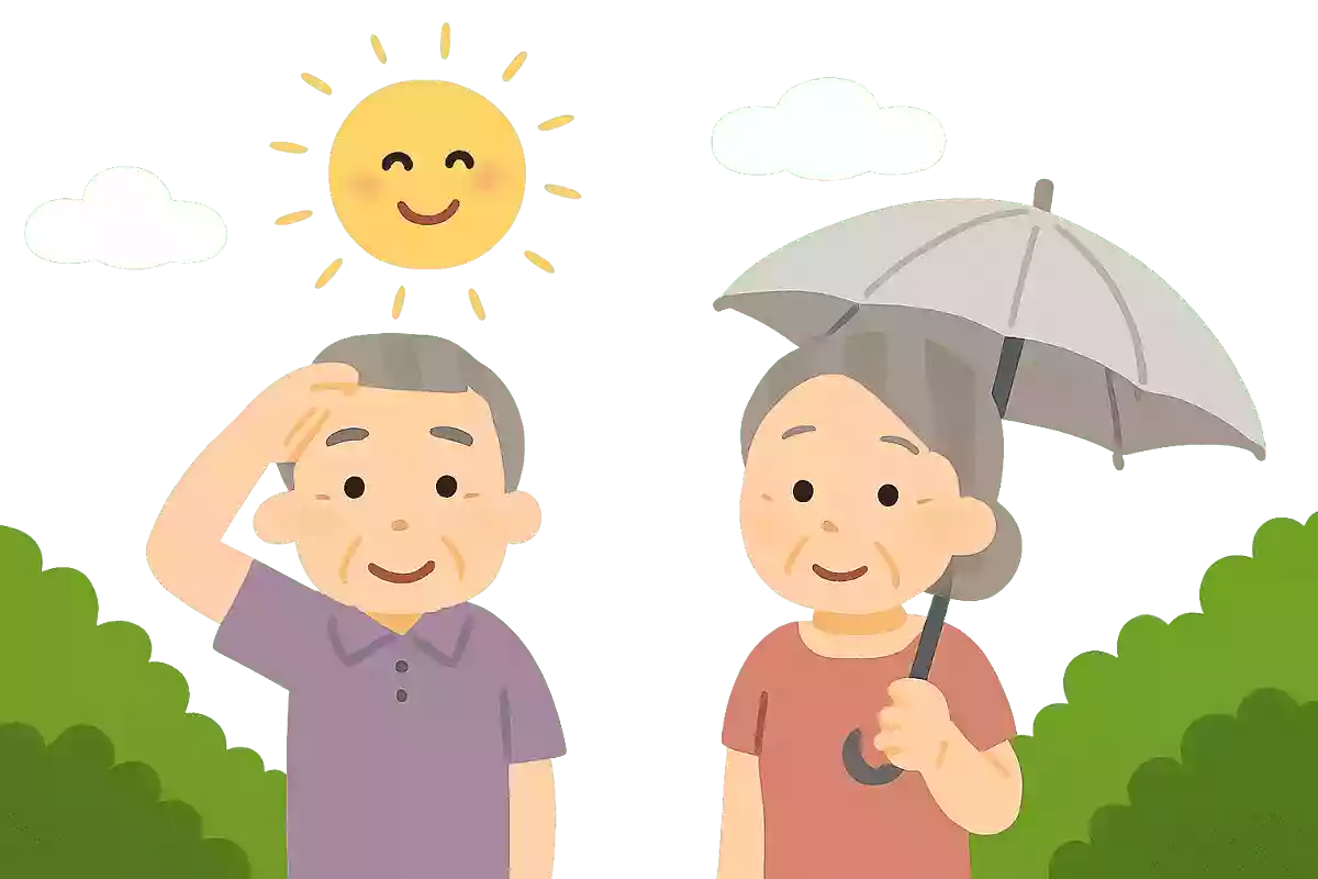 晴れた夏の日をあらわすことわざは何でしょうか?