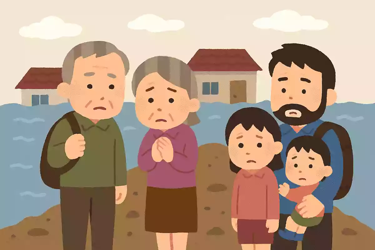 世界的な気候変動により、住む場所を失ってしまう「気候難民」も大きな問題になっています。2050年までに何人の人に影響がでると言われているでしょうか?