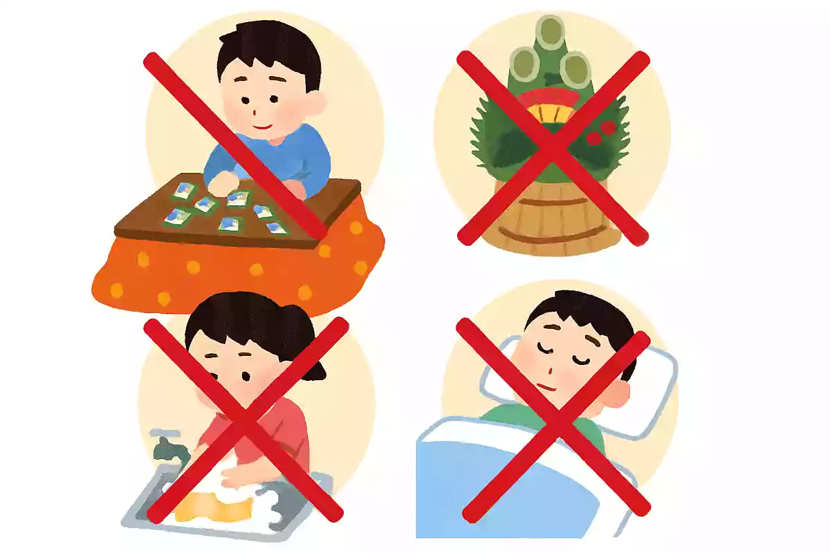 お正月にしてはいけないことはなんでしょう？