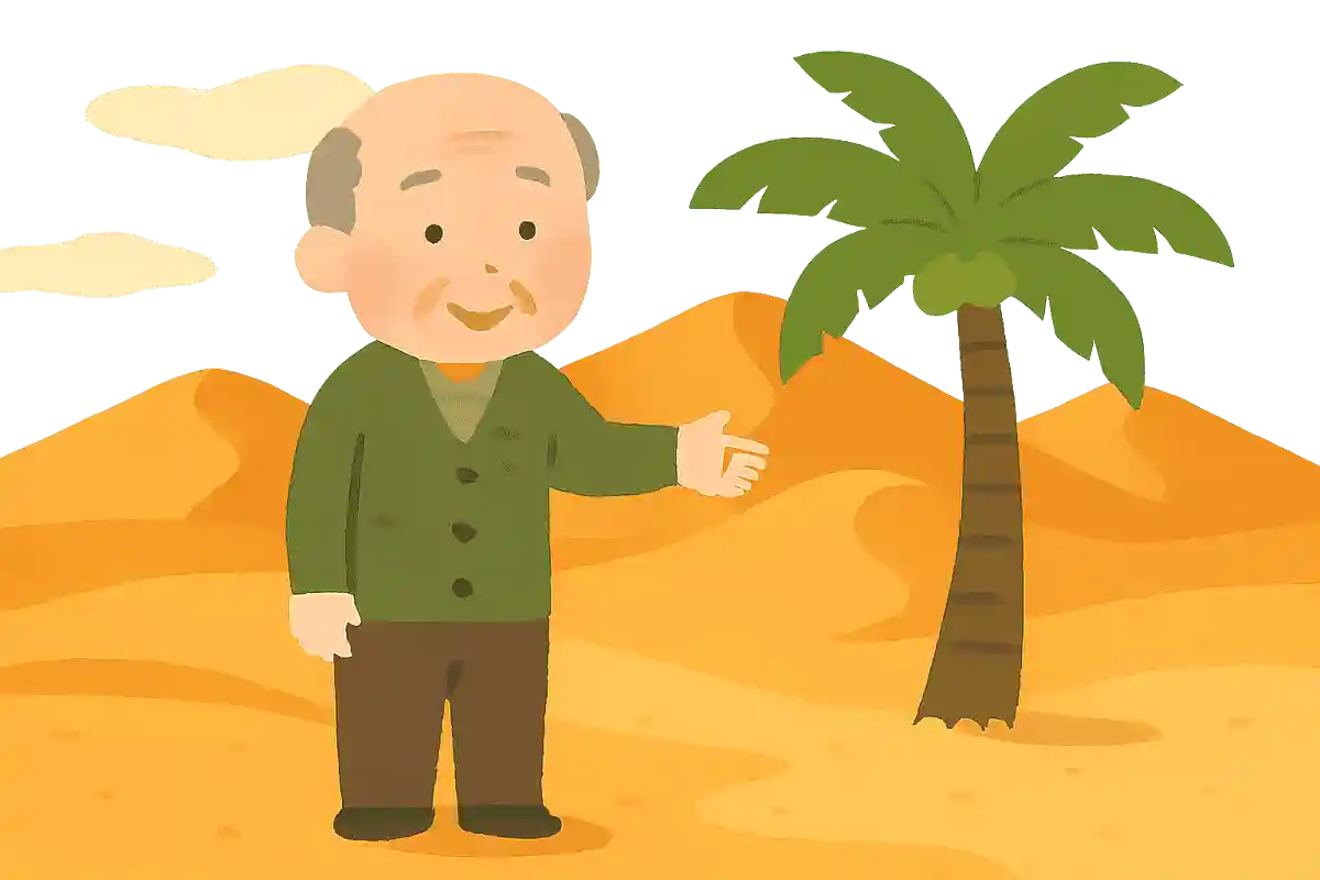 サハラ砂漠の「サハラ」はアラビア語で砂漠を意味している