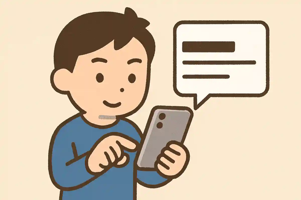 郵便番号を入力すると予測変換で住所が出る