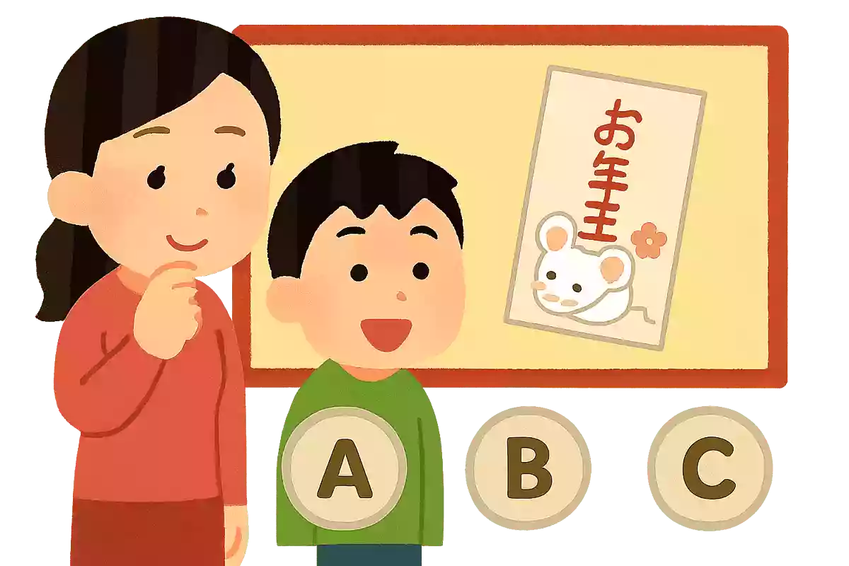 お年玉の入っている袋をなんという？