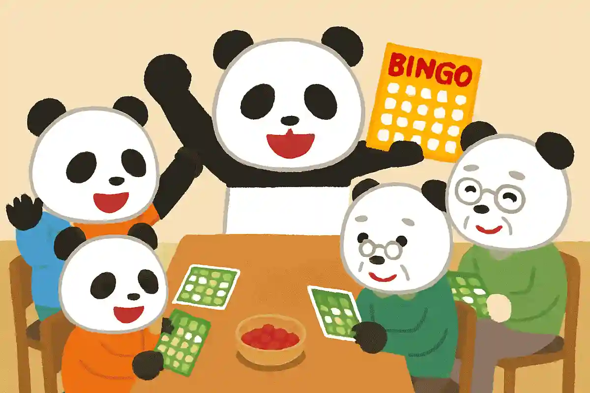 パパパンダ、ママパンダ、ジジパンダ、ババパンダ