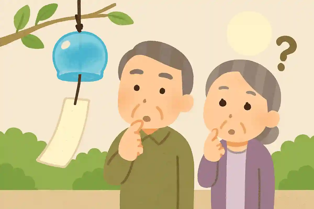 きれいな音で暑さが和らぐイメージの風鈴は、もともとは違う意味で飾っていました。どのような意味があったのでしょうか?