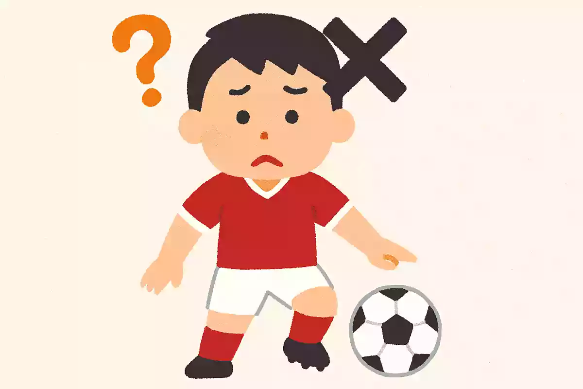 サッカーで使用してはいけない体の部位はどこ？