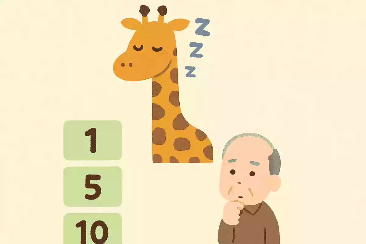 キリンの睡眠時間は何時間でしょうか?