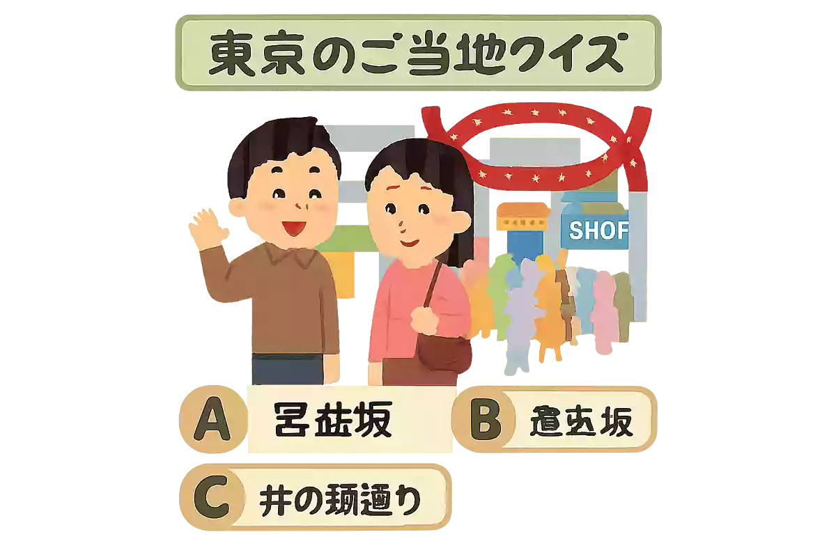 渋谷にある通りの名前で、若者が集う場所は次のうちどれでしょうか?