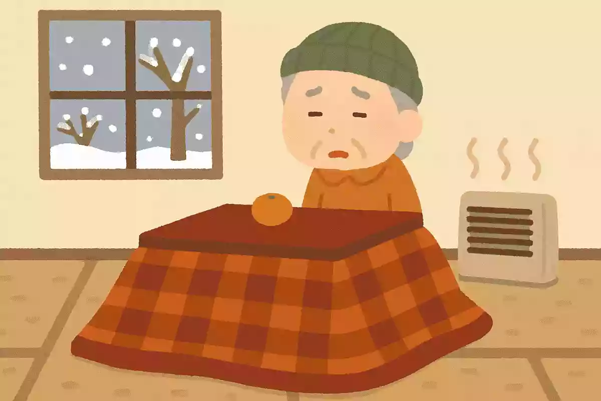 とても寒い日にこたつがある部屋にたったひとり。その人はこたつに入っていますか?