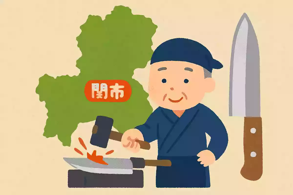 関市は刃物の町として800年の歴史がある