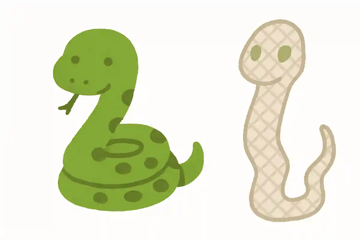 ヘビは成長すると脱皮をするのですが、脱皮とは何のことでしょうか?