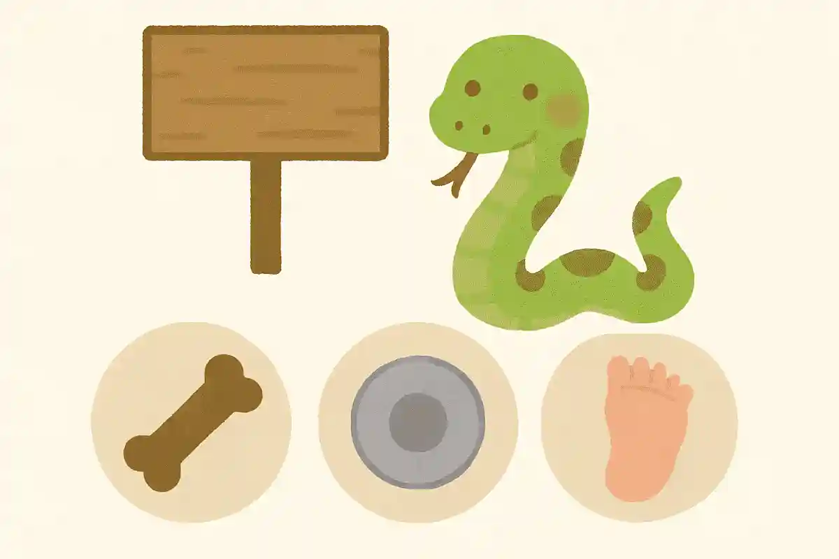 ヘビの体に無いものは次のうちどれでしょうか?