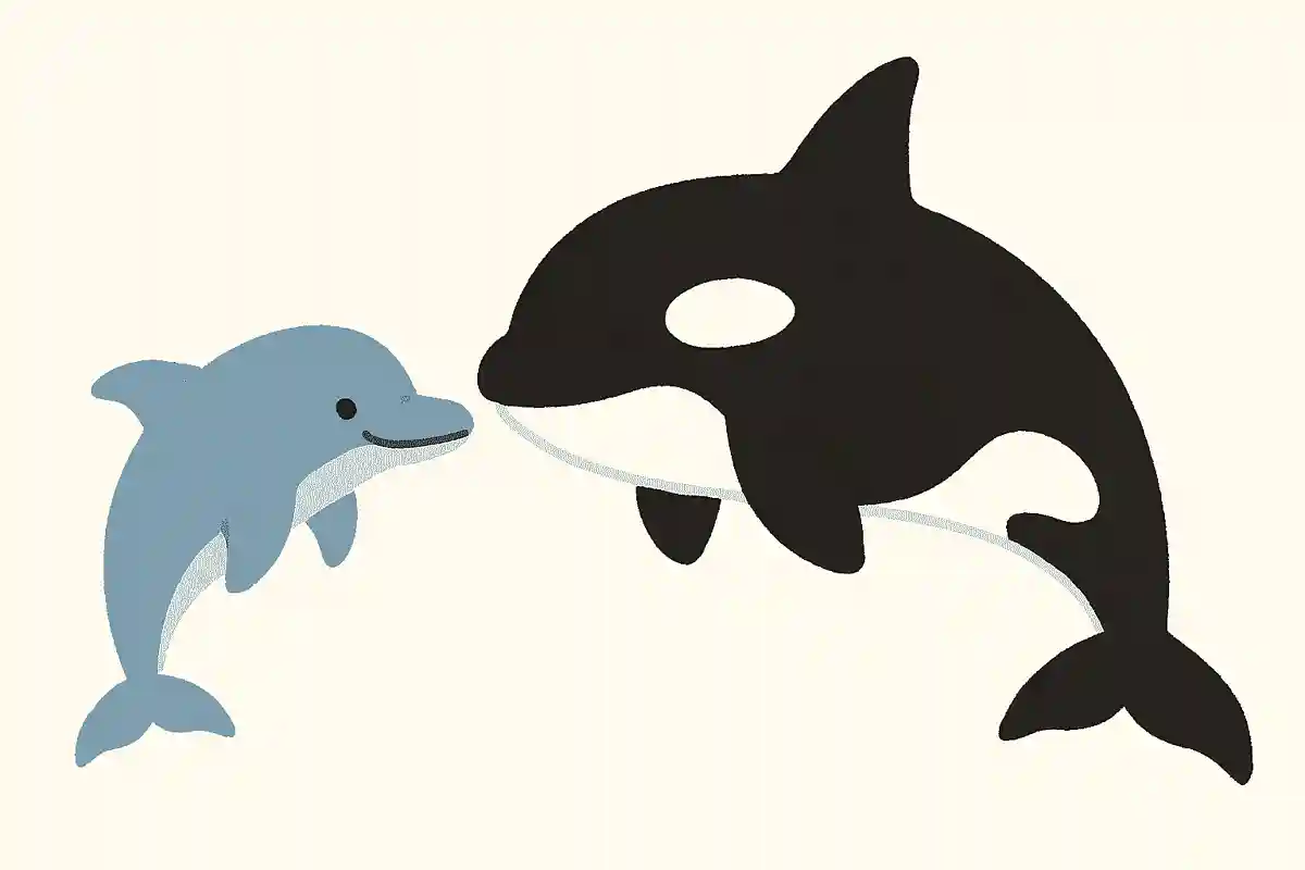 イルカとシャチはどちらが大きい？