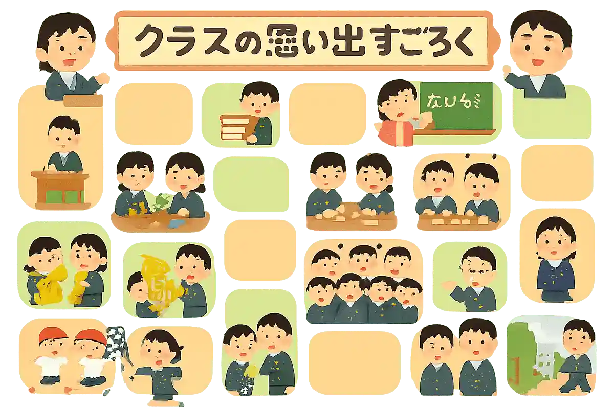 クラスの思い出すごろく