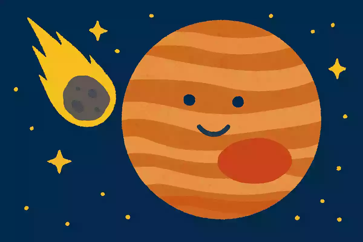 木星にはなぜ隕石が落ちるでしょう?