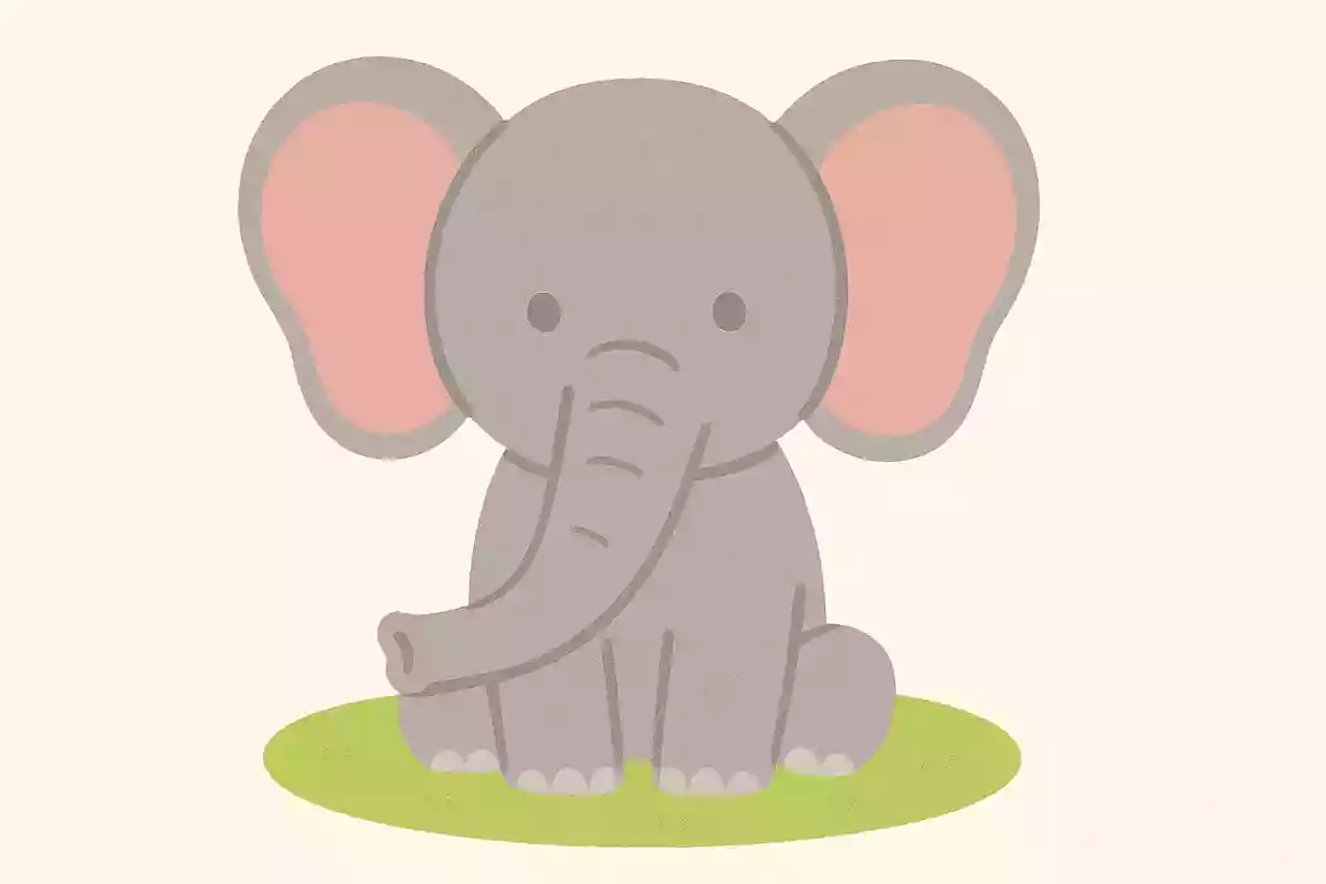 ながいはなとおおきなみみがあるどうぶつは？