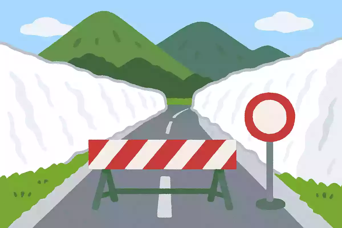 青森県のある県道は、なぜか車が通れないそうです。雪による道路の規制でもありません。なぜでしょうか?
