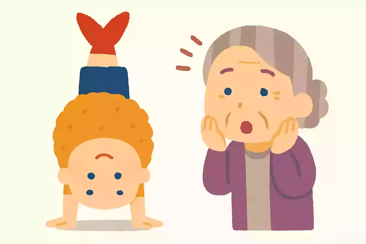 孫が逆立ちしたら、ある食べ物に変身。その食べ物はなんでしょう?