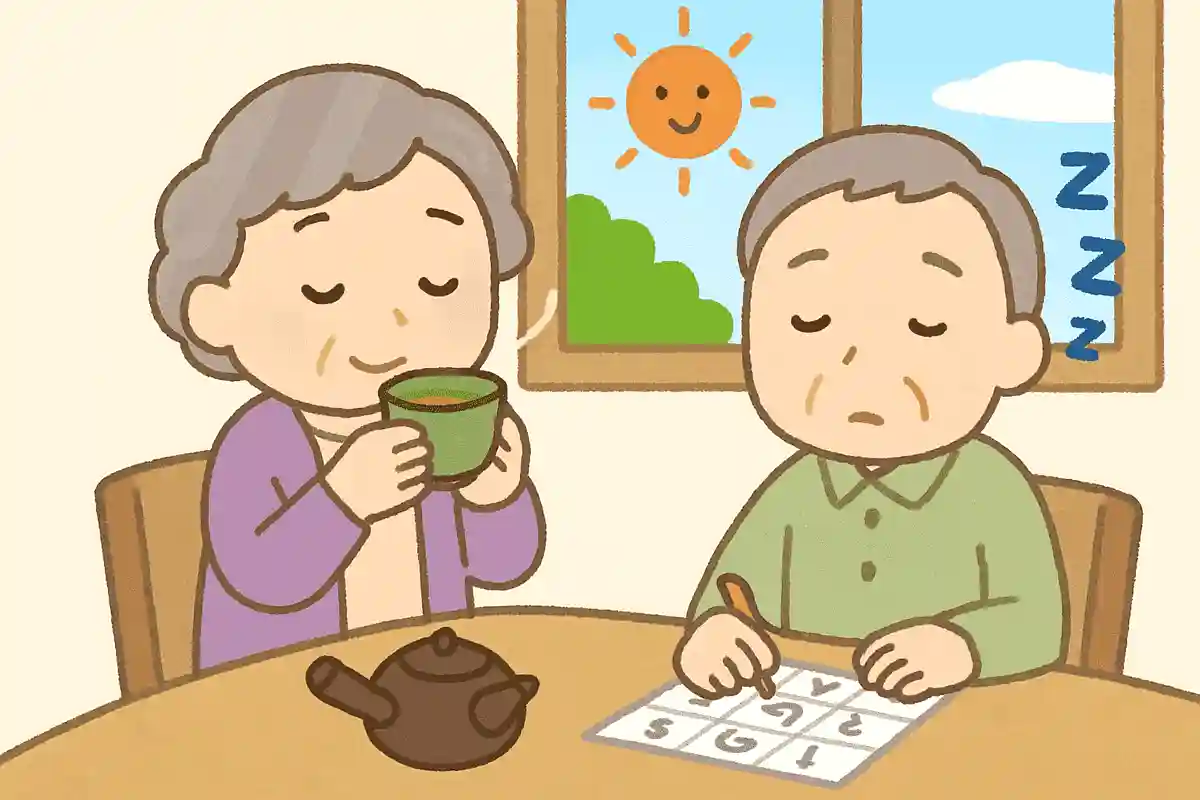 新茶の香 真昼の眠気 転じたり