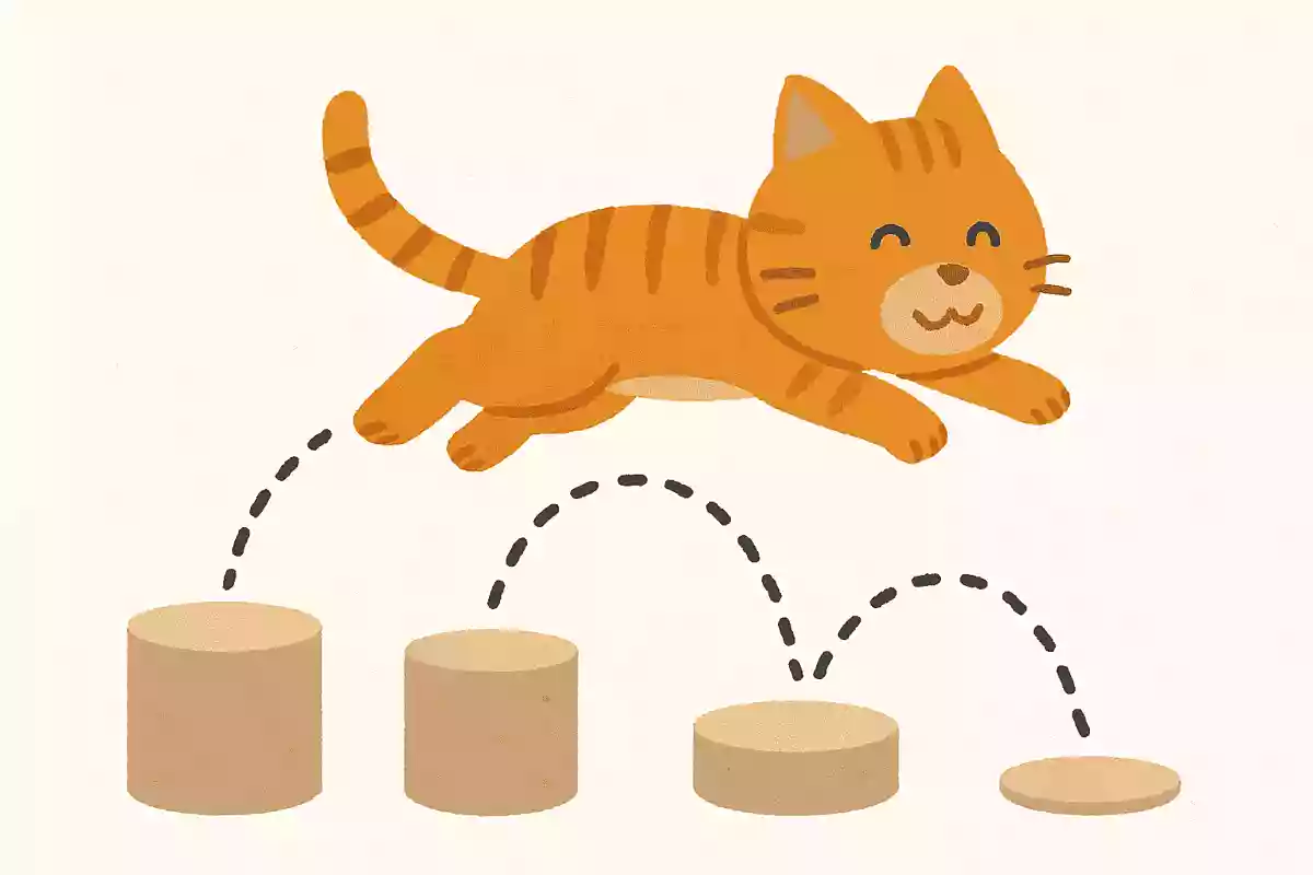 猫のジャンプ力、自分の体の何倍ほど飛べる?