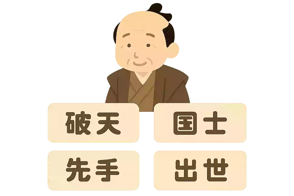 豊臣秀吉に関するエピソードが由来となった言葉はどれでしょうか。