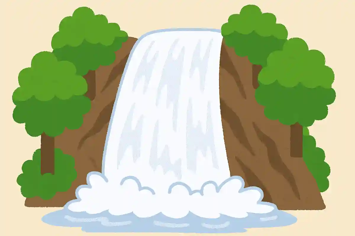 「湯滝」 は、どんな水が流れているでしょうか？