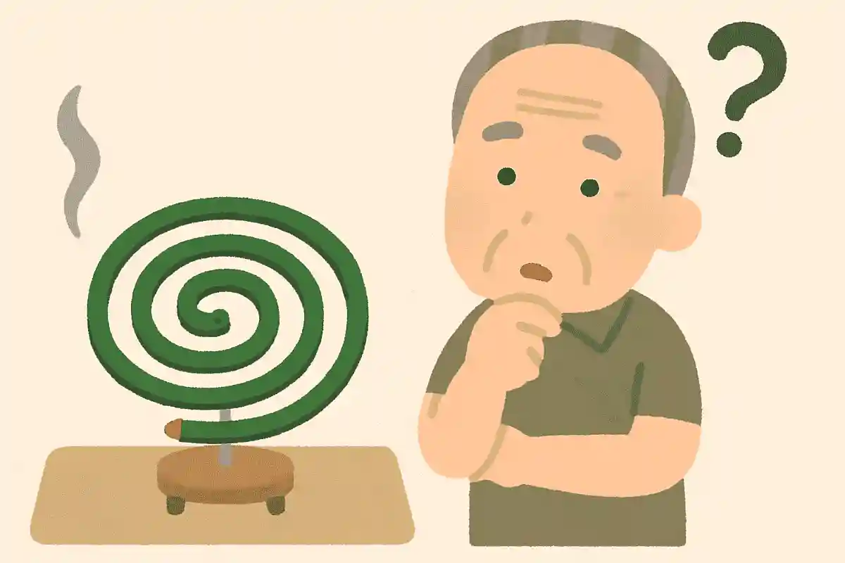 蚊取り線香が渦巻き型なのはどうして?