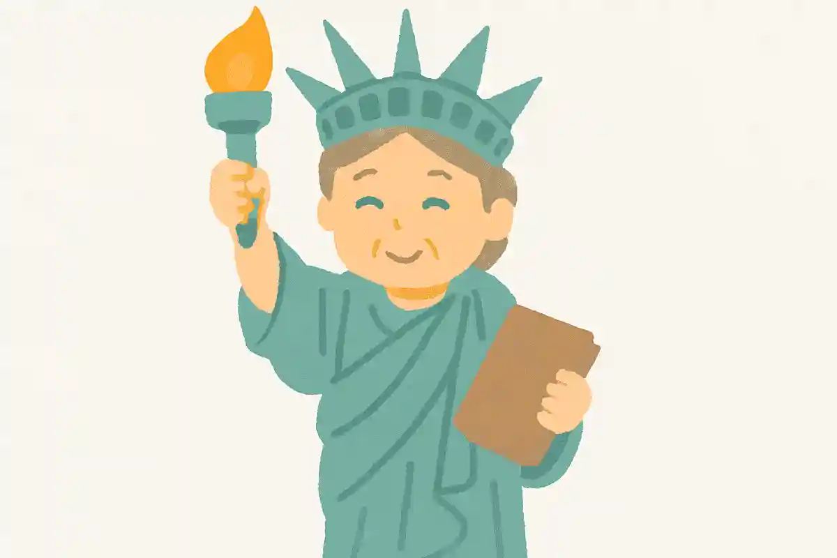 自由の女神が左手に持っている銘板は何を表しているでしょうか