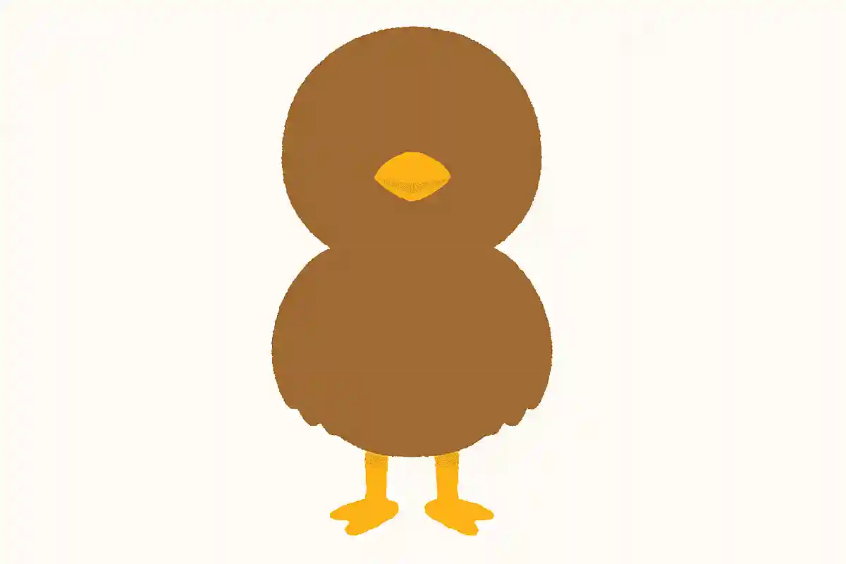 私は二本足で立っています