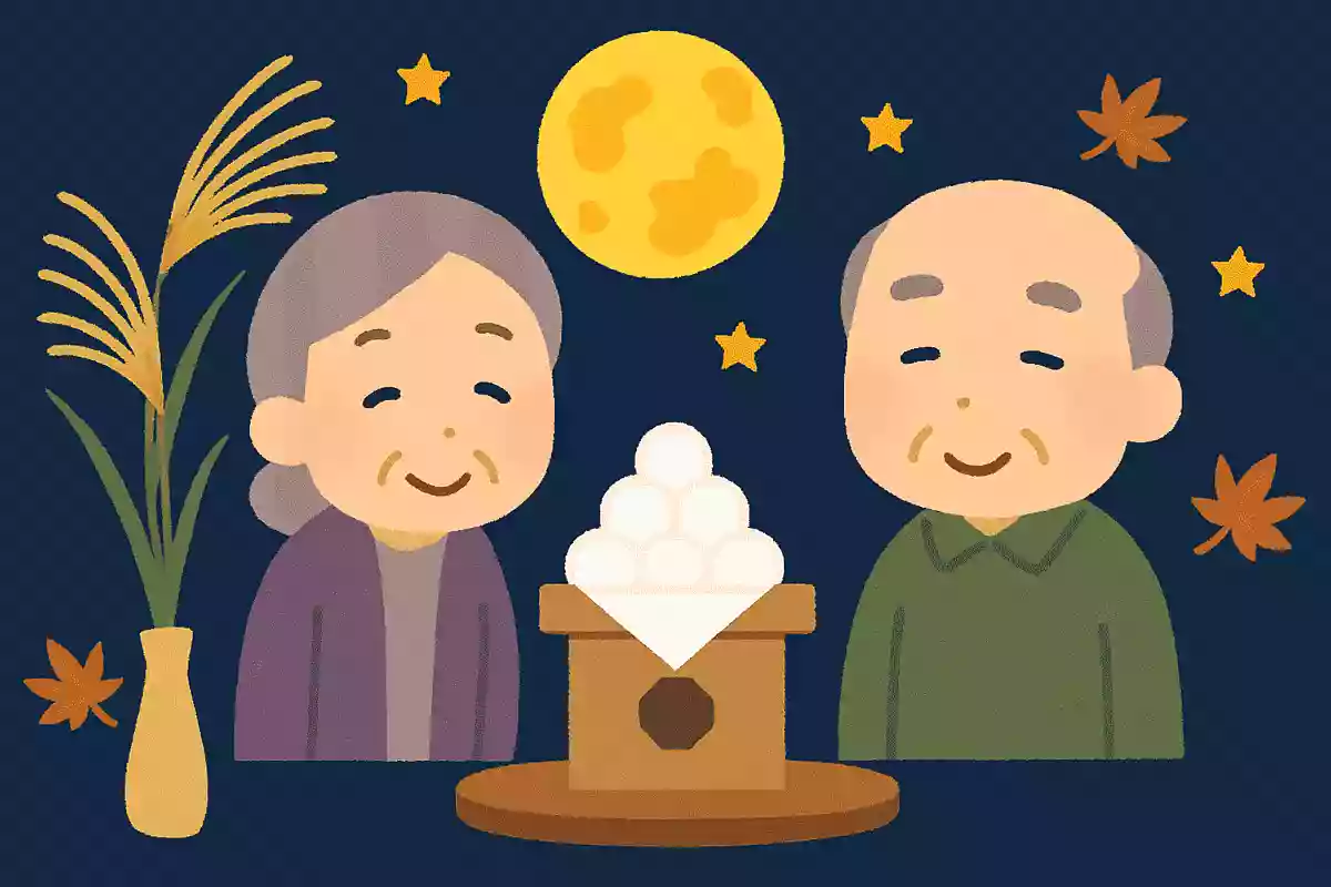 お月見の日にススキと一緒にお供えするものは何でしょうか?