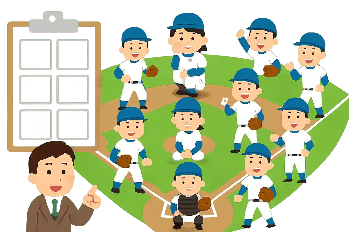 野球ポジション当てゲーム