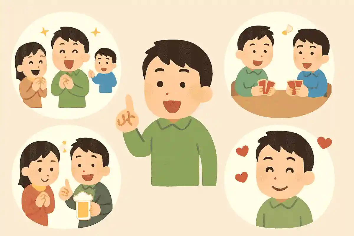 質問者の良いところを5つ挙げて!