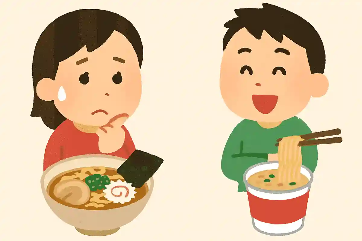 1年に1回しか食べられないけれど人気店のラーメン or 毎日食べられるけれどカップラーメン、どっちを選ぶ?