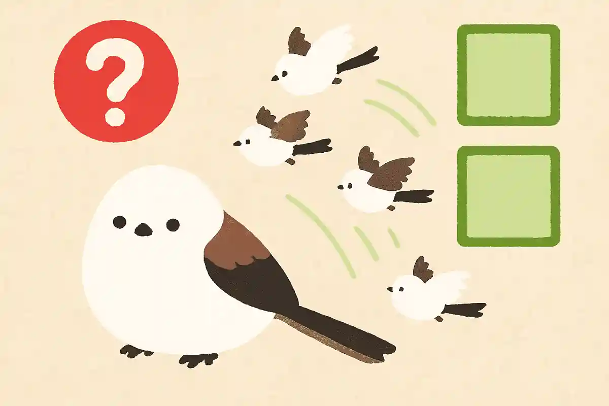 移動時に天敵から身を守るために、どんな工夫をしているでしょう？