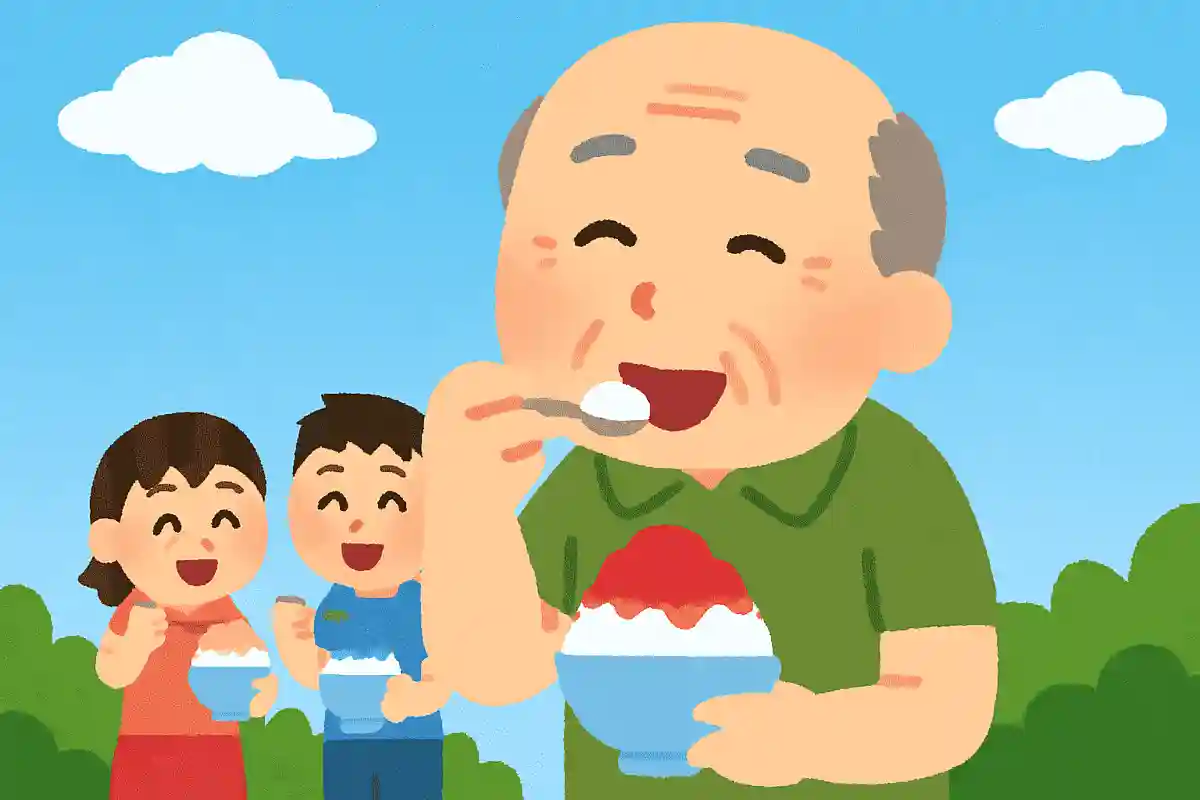 さじなめて 童たのしも 夏氷