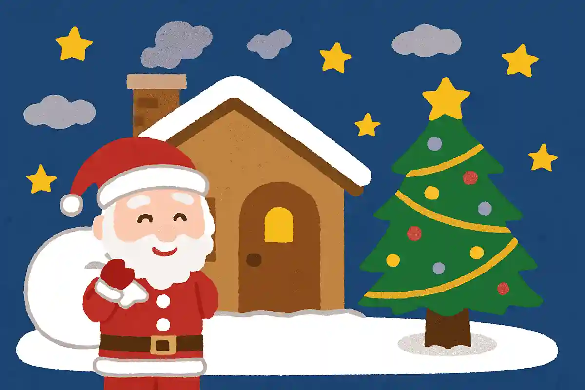 サンタクロースはどこから家に入ってくるでしょう？