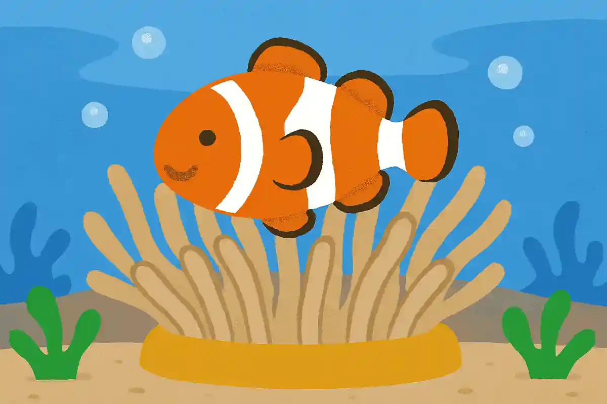 クマノミが敵から守るために住んでいる場所はどこでしょうか?