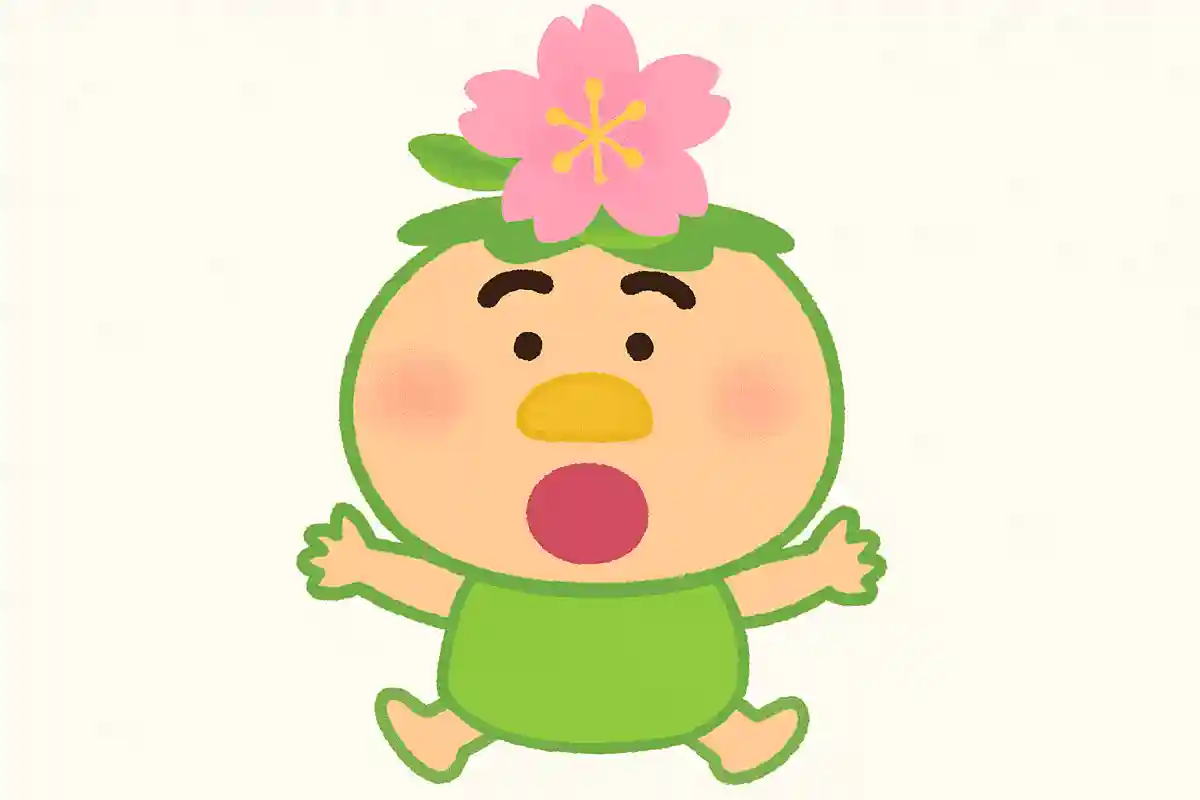 アニメ『はなかっぱ』に登場するはなかっぱの頭には何の花が咲いているでしょう？
