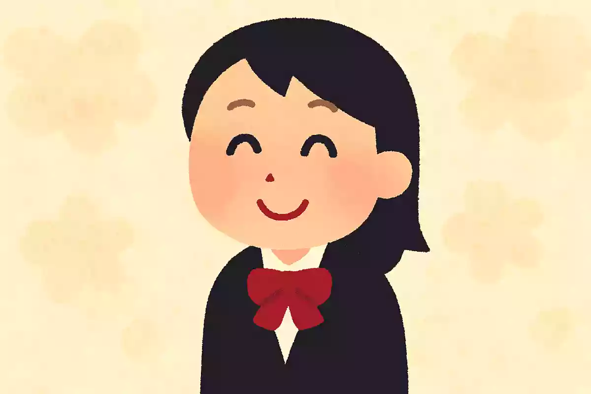 先輩の素敵な笑顔に癒され、優しく接していただいた私は幸せ者です